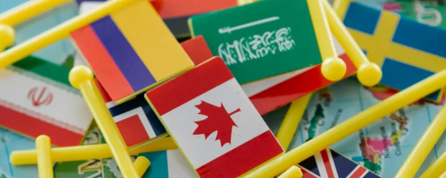 flags of various countries