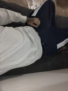 Prison Pen Pal Luis Paz laying down