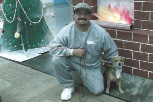 Daniel Lopez with dog #161303