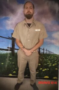 Dylan Applegate in Federal Prison, Lexington, KY