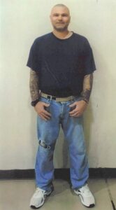 Stewart Forney in blue shirt and jeans