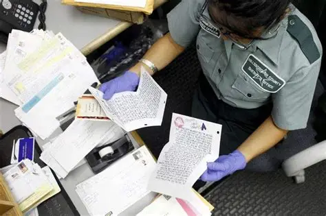 inmate mail scanning