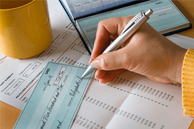 writing check to inmate