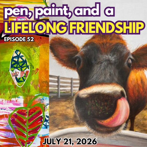 Pen, Paint, and a Lifelong Friendship: Anya Blakeley and Mike Tran episode artwork