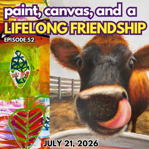 prison artist cuong tran and anya blakeley podcast cover art