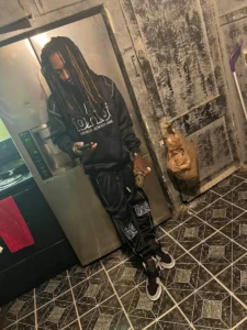 antoine gaither standing in kitchen