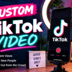 custom tiktok video