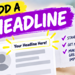 add a headline